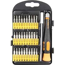 E-Value 精密ドライバーセット ビット30種+ハンドル+エクステンションバー入り 32点組 EPS-652 91H1QC+kNXL._AC_UL210_SR210,